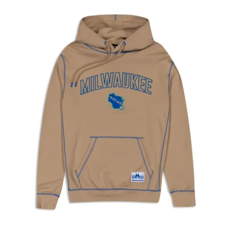 Cheap Milwaukee Bucks 2023 City Edition Tan Hoodie - KTGCaps - Baseball caps for various teams, purchased online at a discount