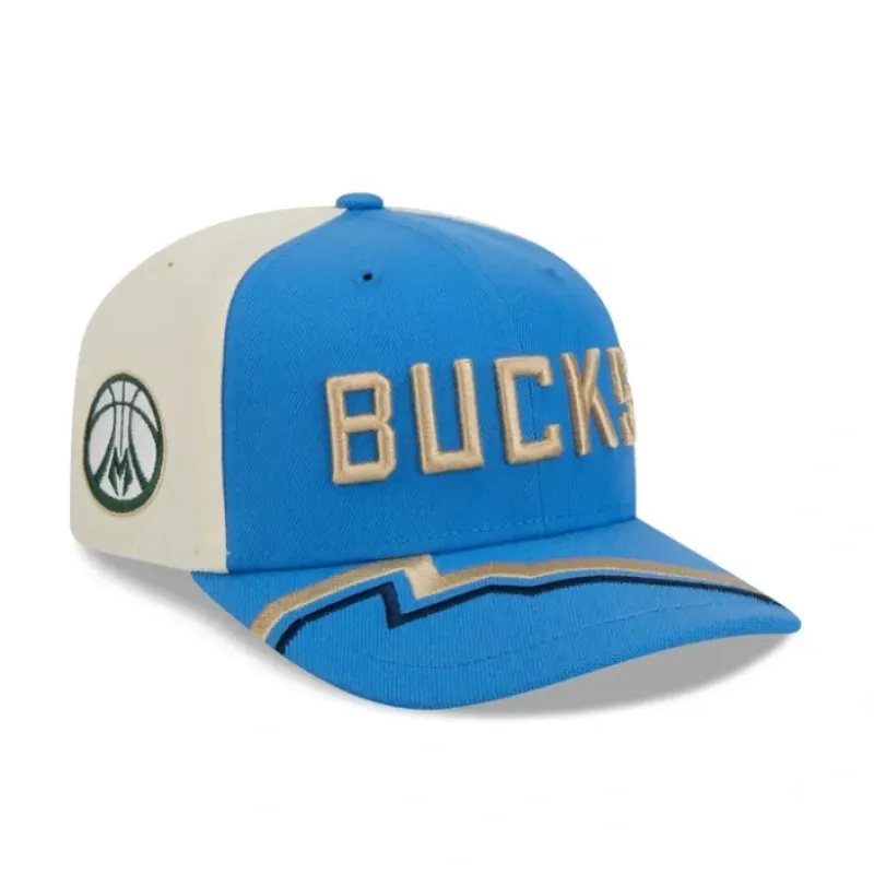 Fashion Milwaukee Bucks 2024 City Edition 9SEVENTY StretchSnap Hat - KTGCaps - Baseball caps for various teams, purchased online at a discount