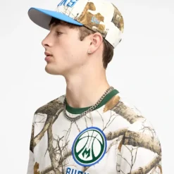 New Milwaukee Bucks 2024 Country x City Realtree TShirt - KTGCaps - Baseball caps for various teams, purchased online at a discount