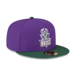 Fashion Milwaukee Bucks Classic Edition 59FIFTY Fitted Hat - KTGCaps - Baseball caps for various teams, purchased online at a discount