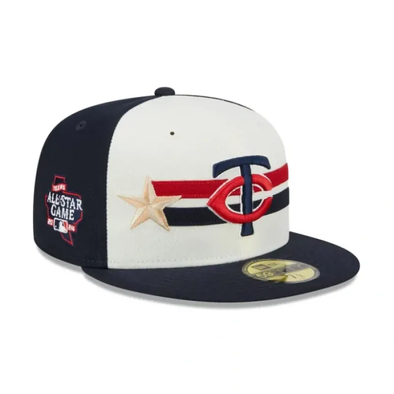 New Minnesota Twins 2024 AllStar Game Workout 59FIFTY Fitted Hat - KTGCaps - Baseball caps for various teams, purchased online at a discount