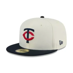 New Minnesota Twins Chrome 59FIFTY Fitted Hat - KTGCaps - Baseball caps for various teams, purchased online at a discount