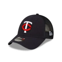 Flash Sale Minnesota Twins 9FORTY Trucker Hat - KTGCaps - Baseball caps for various teams, purchased online at a discount
