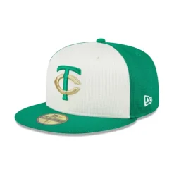Cheap Minnesota Twins St Patricks Day 2024 59FIFTY Fitted Hat - KTGCaps - Baseball caps for various teams, purchased online at a discount