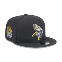 New Minnesota Vikings 2024 Draft 9FIFTY Snapback Hat - KTGCaps - Baseball caps for various teams, purchased online at a discount