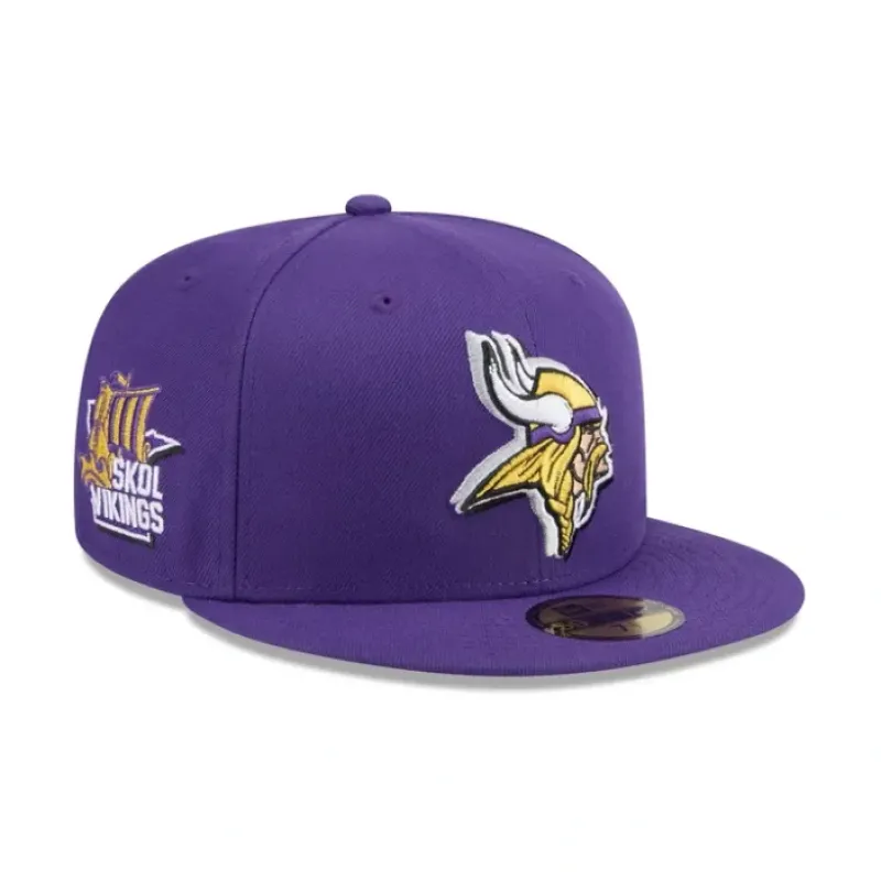 Fashion Minnesota Vikings 2024 Draft 59FIFTY Fitted Hat - KTGCaps - Baseball caps for various teams, purchased online at a discount