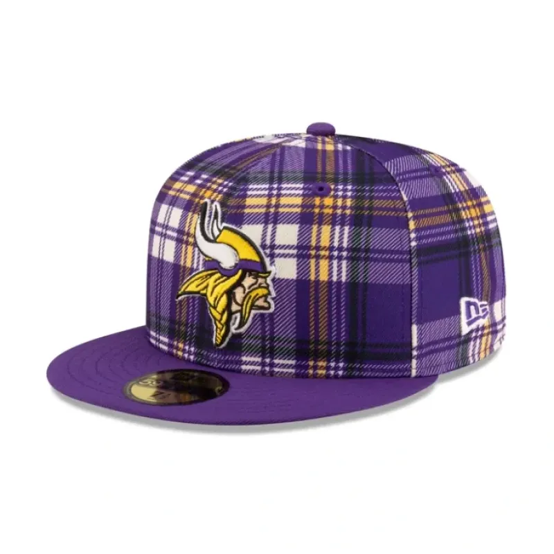 Hot Minnesota Vikings 2024 Sideline Statement 59FIFTY Fitted Hat - KTGCaps - Baseball caps for various teams, purchased online at a discount
