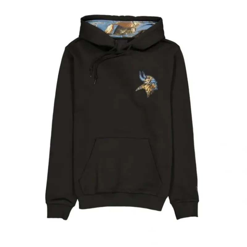 Outlet Minnesota Vikings Black Realtree Hoodie - KTGCaps - Baseball caps for various teams, purchased online at a discount