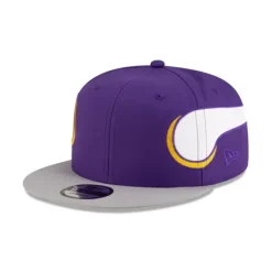 New Minnesota Vikings Historic Helmet Pack 9FIFTY Snapback Hat - KTGCaps - Baseball caps for various teams, purchased online at a discount