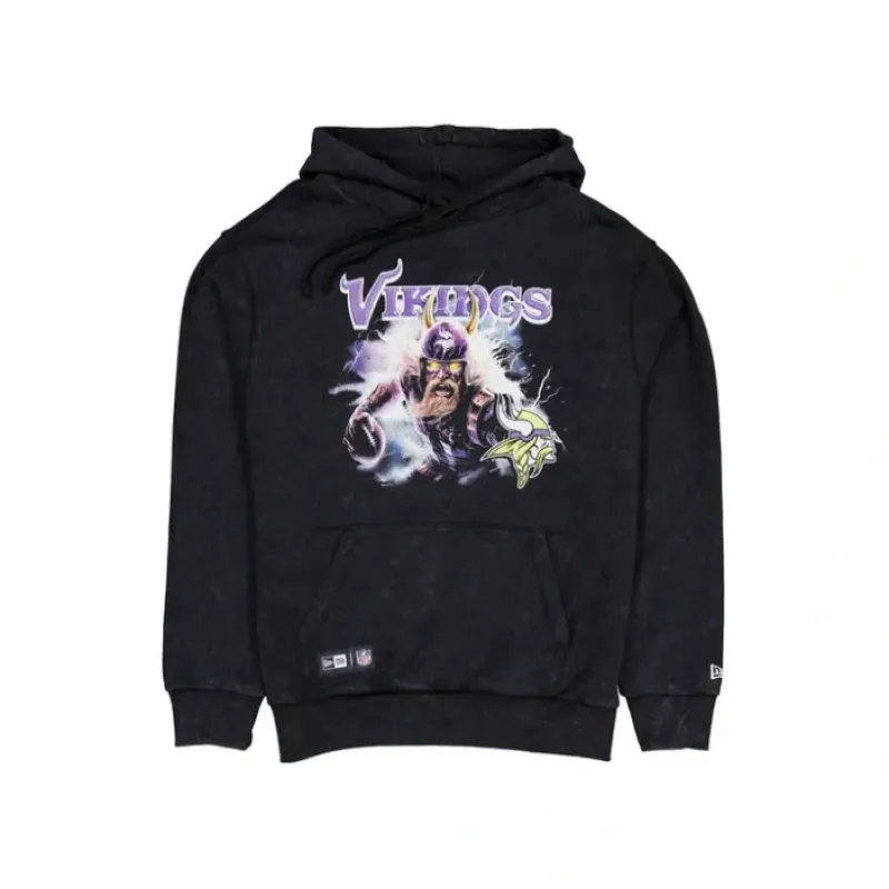 Cheap Minnesota Vikings Premium Black Hoodie - KTGCaps - Baseball caps for various teams, purchased online at a discount