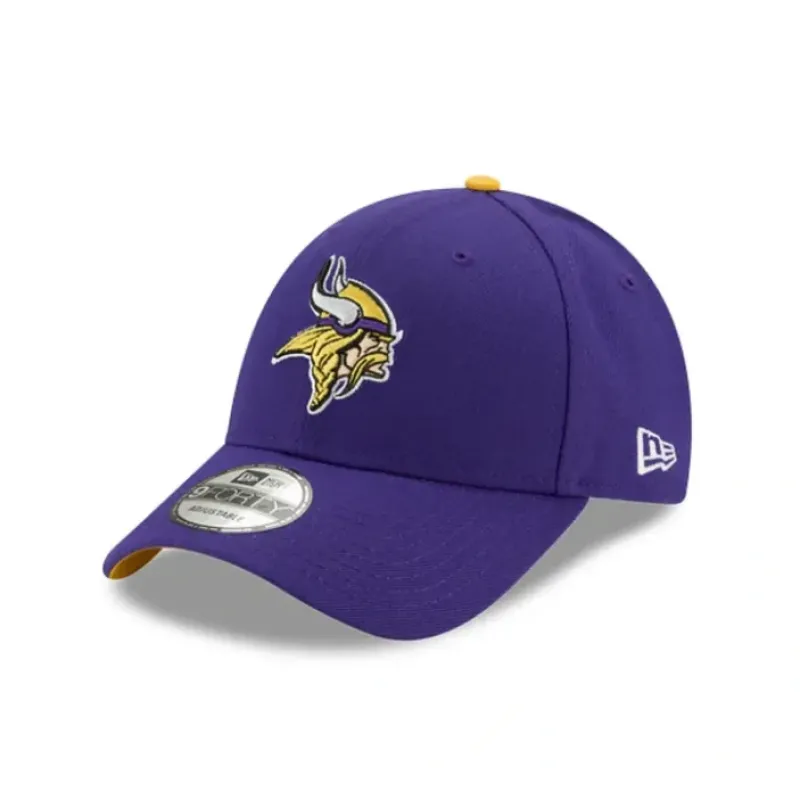Shop Minnesota Vikings The League 9FORTY Adjustable Hat - KTGCaps - Baseball caps for various teams, purchased online at a discount