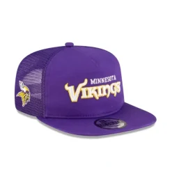 Outlet Minnesota Vikings Washed Script Golfer Snapback - KTGCaps - Baseball caps for various teams, purchased online at a discount
