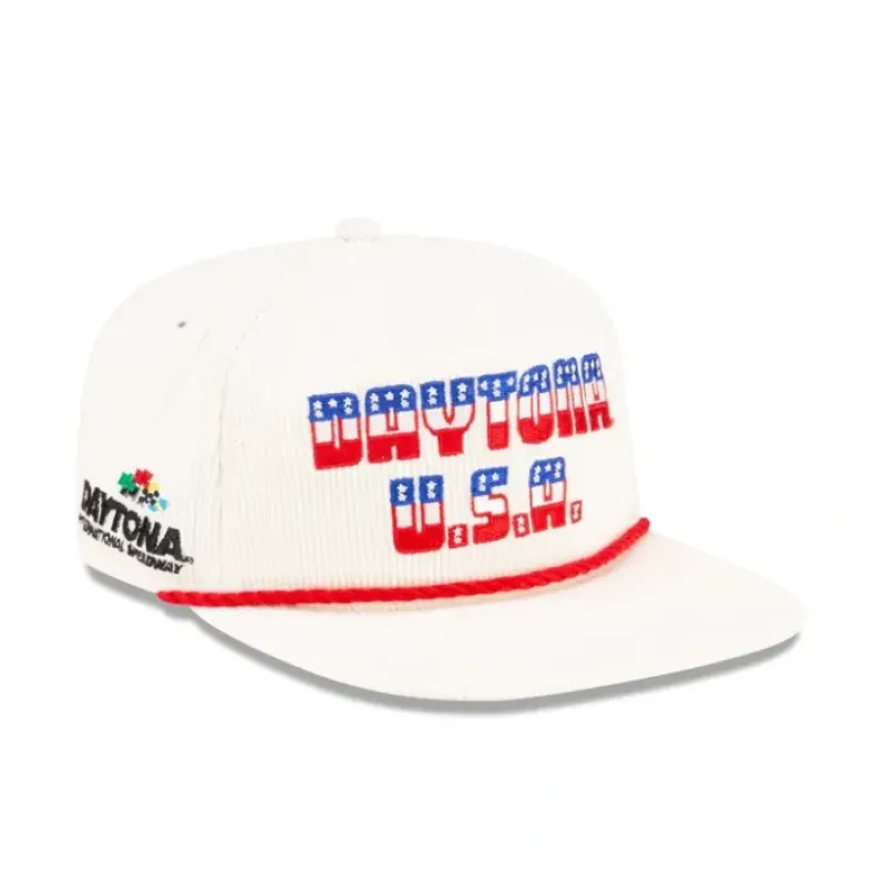 Outlet NASCAR Daytona USA Golfer Hat - KTGCaps - Baseball caps for various teams, purchased online at a discount