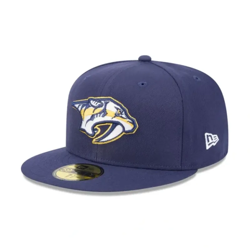 Flash Sale Nashville Predators 59FIFTY Fitted Hat - KTGCaps - Baseball caps for various teams, purchased online at a discount