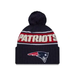 Sale New England Patriots 2024 Cold Weather Historic Pom Knit Hat - KTGCaps - Baseball caps for various teams, purchased online at a discount