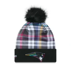 Flash Sale New England Patriots 2024 Crucial Catch Womens Pom Knit Hat - KTGCaps - Baseball caps for various teams, purchased online at a discount