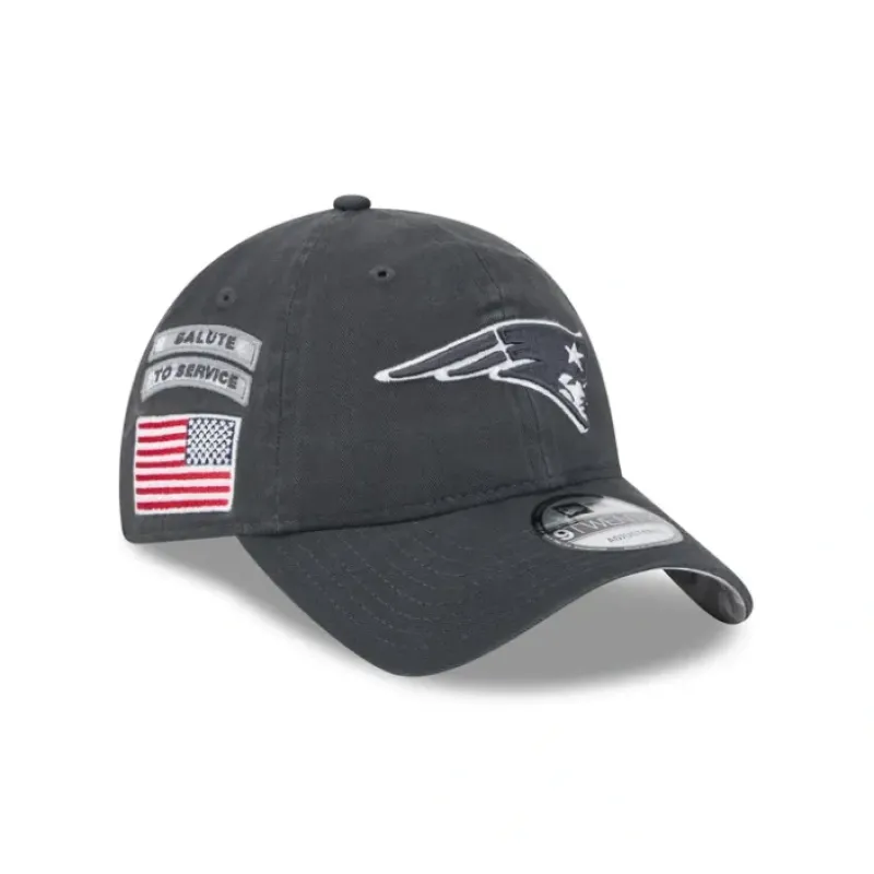 Best New England Patriots 2024 Salute to Service 9SEVENTY Trucker Hat - KTGCaps - Baseball caps for various teams, purchased online at a discount