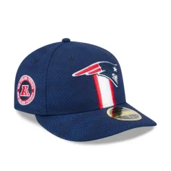 Hot New England Patriots 2024 Sideline Low Profile 59FIFTY Fitted Hat - KTGCaps - Baseball caps for various teams, purchased online at a discount Caps