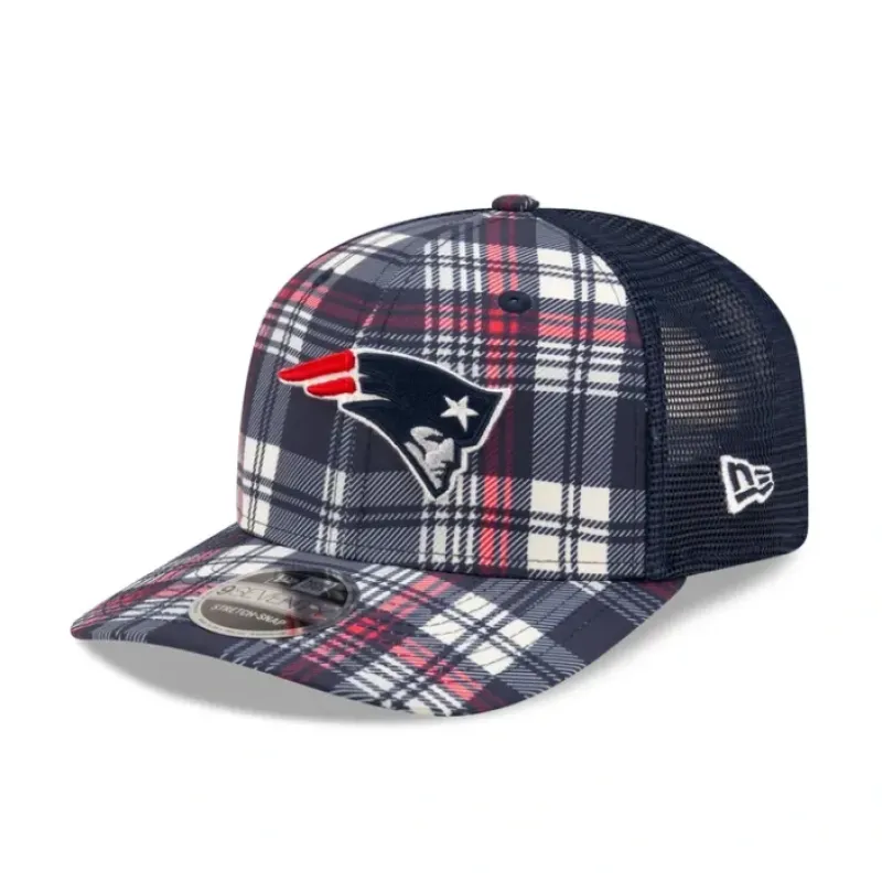 Best New England Patriots 2024 Sideline Statement 9SEVENTY StretchSnap Hat - KTGCaps - Baseball caps for various teams, purchased online at a discount