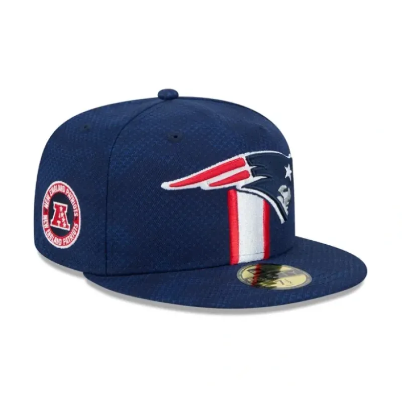 Cheap New England Patriots 2024 Sideline 39THIRTY Stretch Fit Hat - KTGCaps - Baseball caps for various teams, purchased online at a discount