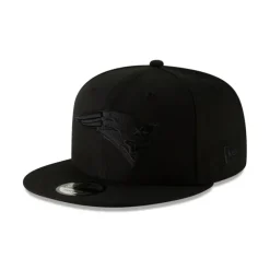Hot New England Patriots Basic Black on Black 9FIFTY Snapback - KTGCaps - Baseball caps for various teams, purchased online at a discount Caps