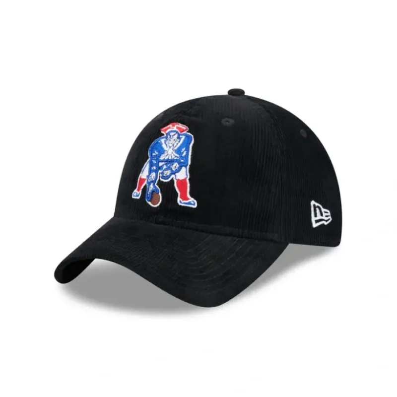 Flash Sale New England Patriots Corded 9TWENTY Adjustable Hat - KTGCaps - Baseball caps for various teams, purchased online at a discount