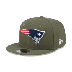 Outlet New England Patriots Olive 9FIFTY Snapback Hat - KTGCaps - Baseball caps for various teams, purchased online at a discount