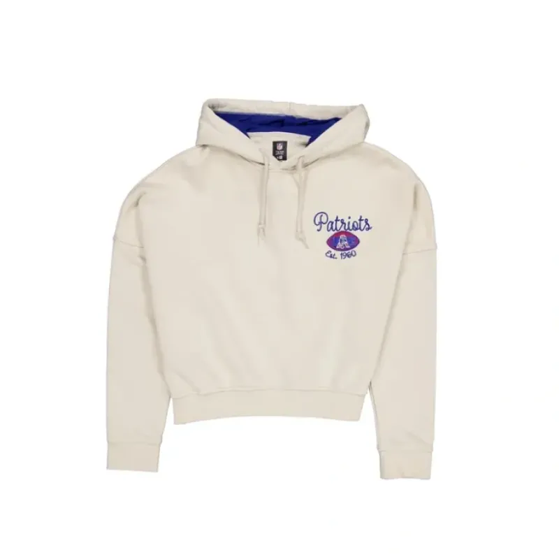 Cheap New England Patriots 3rd Down Historic Womens Hoodie - KTGCaps - Baseball caps for various teams, purchased online at a discount