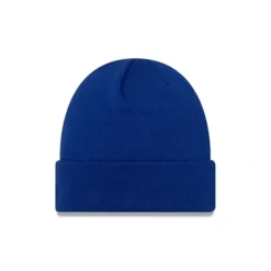 Discount New Era Basic Blue Knit Hat - KTGCaps - Baseball caps for various teams, purchased online at a discount