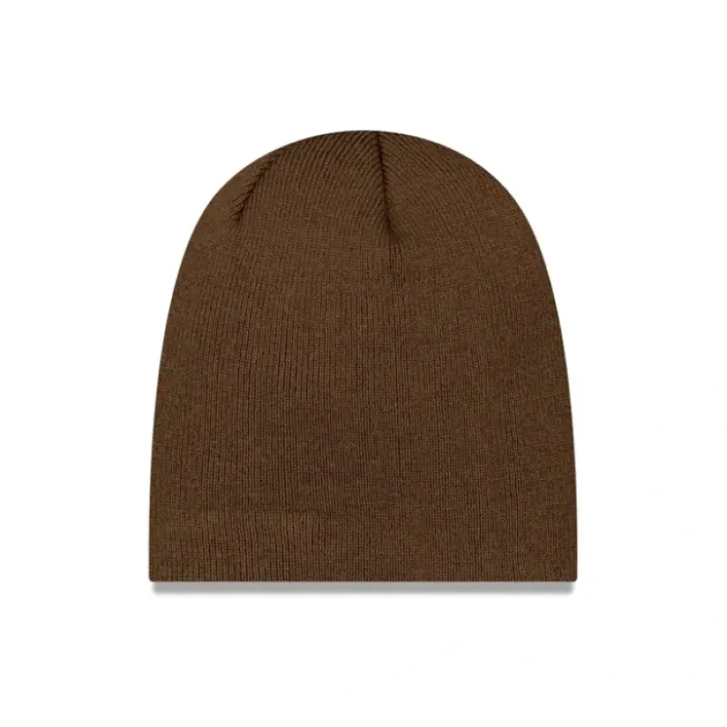 Best New Era Cap Basic Brown Beanie - KTGCaps - Baseball caps for various teams, purchased online at a discount