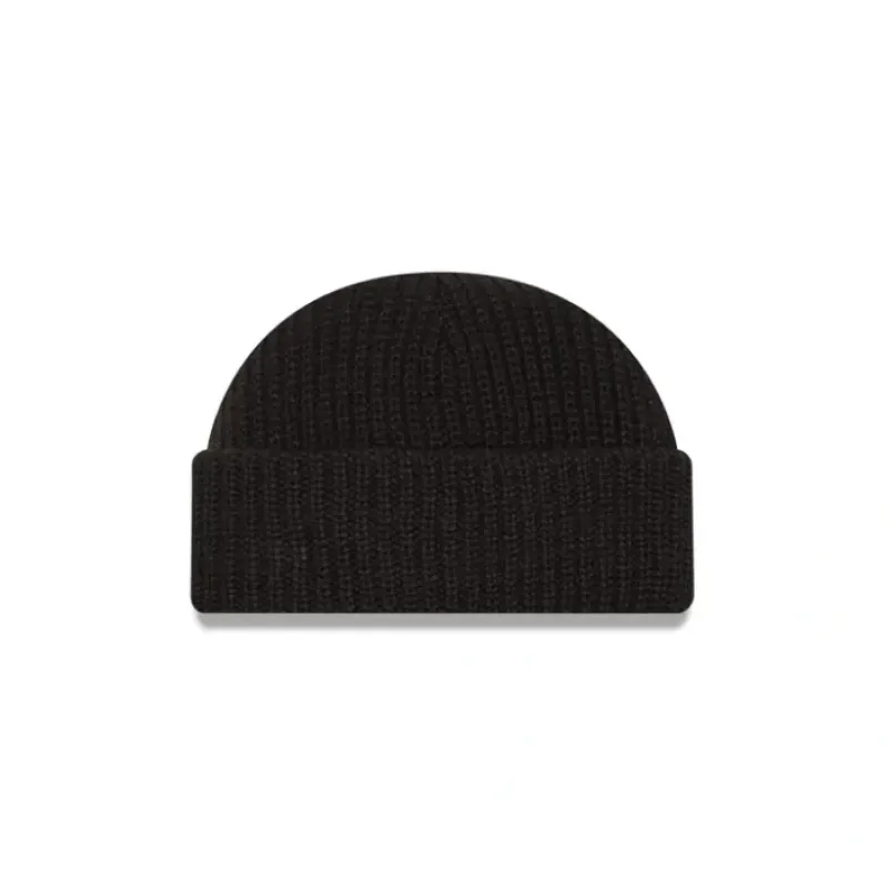 Flash Sale New Era Cap Black Ribbed Skully Knit Beanie - KTGCaps - Baseball caps for various teams, purchased online at a discount