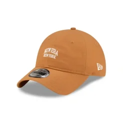 New New Era Cap Brown Duck Canvas 9TWENTY Adjustable Hat - KTGCaps - Baseball caps for various teams, purchased online at a discount