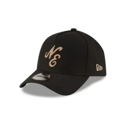 Discount New Era Cap Classic Black 9FORTY AFrame Snapback Hat - KTGCaps - Baseball caps for various teams, purchased online at a discount Caps