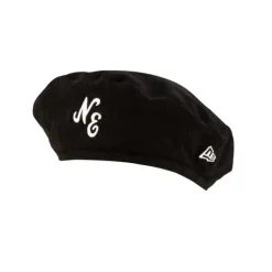Fashion New Era Cap Corduroy Classic Black Beret - KTGCaps - Baseball caps for various teams, purchased online at a discount