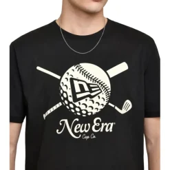 Hot New Era Cap Fairway Black TShirt - KTGCaps - Baseball caps for various teams, purchased online at a discount