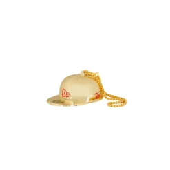 New New Era Cap Gold 59FIFTY Fitted Hat Ornament - KTGCaps - Baseball caps for various teams, purchased online at a discount