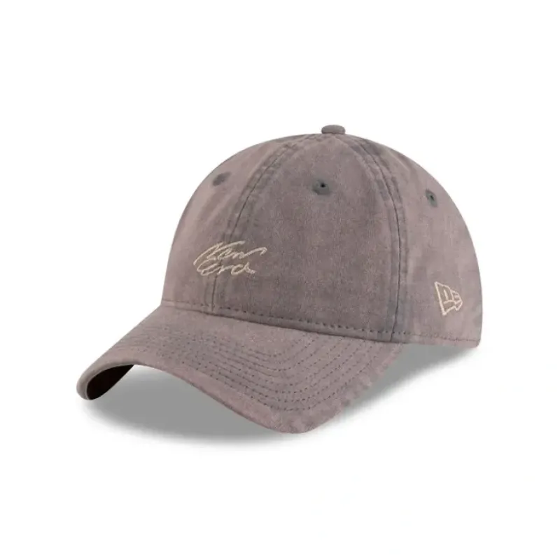 Hot New Era Cap Gray Sand Wash 9TWENTY Adjustable Hat - KTGCaps - Baseball caps for various teams, purchased online at a discount