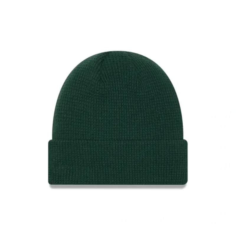 Flash Sale New Era Cap Green Waffle Knit Beanie - KTGCaps - Baseball caps for various teams, purchased online at a discount