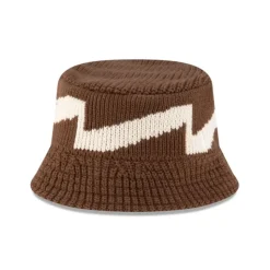 Hot New Era Cap Knit Hat Pattern Walnut Bucket Hat - KTGCaps - Baseball caps for various teams, purchased online at a discount
