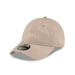 Clearance New Era Cap Metal Buckle Tan 9FORTY Unstructured Adjustable Hat - KTGCaps - Baseball caps for various teams, purchased online at a discount