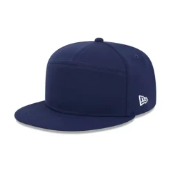 Hot New Era Cap Navy Performance 9FIFTY Split Panel Snapback Hat - KTGCaps - Baseball caps for various teams, purchased online at a discount