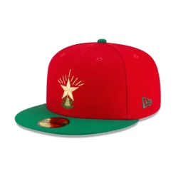 Fashion New Era Cap Seasonal Staples Tree Topper 59FIFTY Fitted Hat - KTGCaps - Baseball caps for various teams, purchased online at a discount