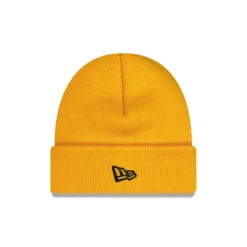 Fashion New Era Gold Short Cuff Knit Beanie - KTGCaps - Baseball caps for various teams, purchased online at a discount