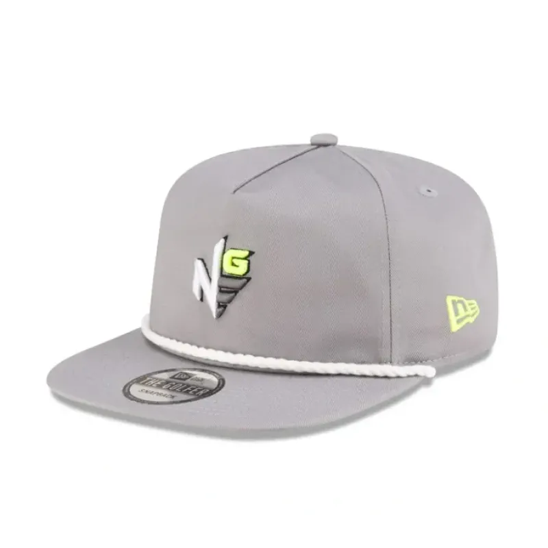 New New Era Golf Gray Logo Golfer Hat - KTGCaps - Baseball caps for various teams, purchased online at a discount
