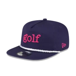 Flash Sale New Era Golf Navy Golfer Hat - KTGCaps - Baseball caps for various teams, purchased online at a discount