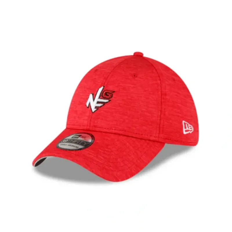 New New Era Golf Red 39THIRTY Stretch Fit Hat - KTGCaps - Baseball caps for various teams, purchased online at a discount