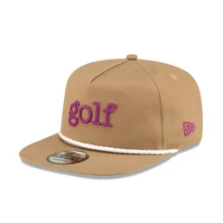 Flash Sale New Era Golf Tan Golfer Hat - KTGCaps - Baseball caps for various teams, purchased online at a discount