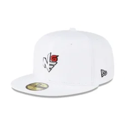 Store New Era Golf White 59FIFTY Fitted Hat - KTGCaps - Baseball caps for various teams, purchased online at a discount