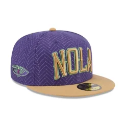 Discount New Orleans Pelicans 2024 City Edition 59FIFTY Fitted Hat - KTGCaps - Baseball caps for various teams, purchased online at a discount