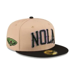 Flash Sale New Orleans Pelicans 2023 City Edition Alt 2 59FIFTY Fitted Hat - KTGCaps - Baseball caps for various teams, purchased online at a discount